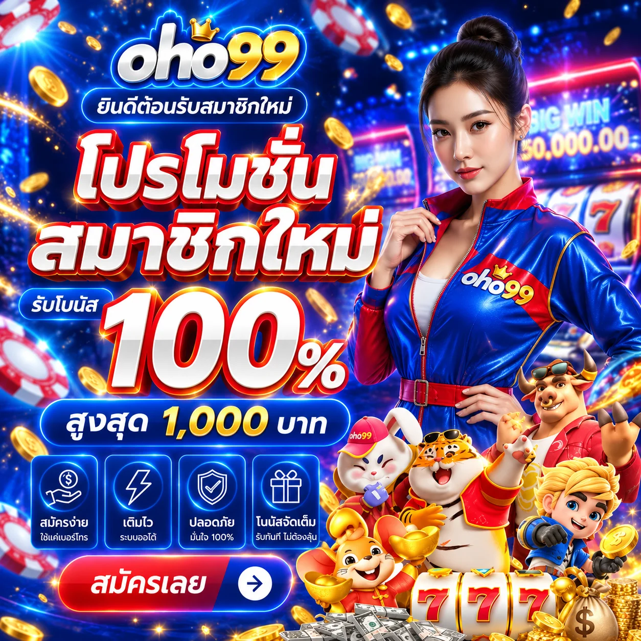 oho99 ทดลองเล่นเกม PG Soft